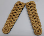 Gold Shoulder Cord HAC / Lancers Pattern With Black Strap / Backing British Made