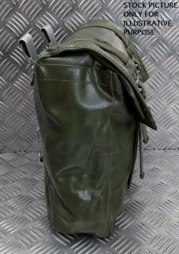 Vintage Army Issue Heavy-duty Vinyl Backpacks Belts Yokes & Pouches Heavy Wear