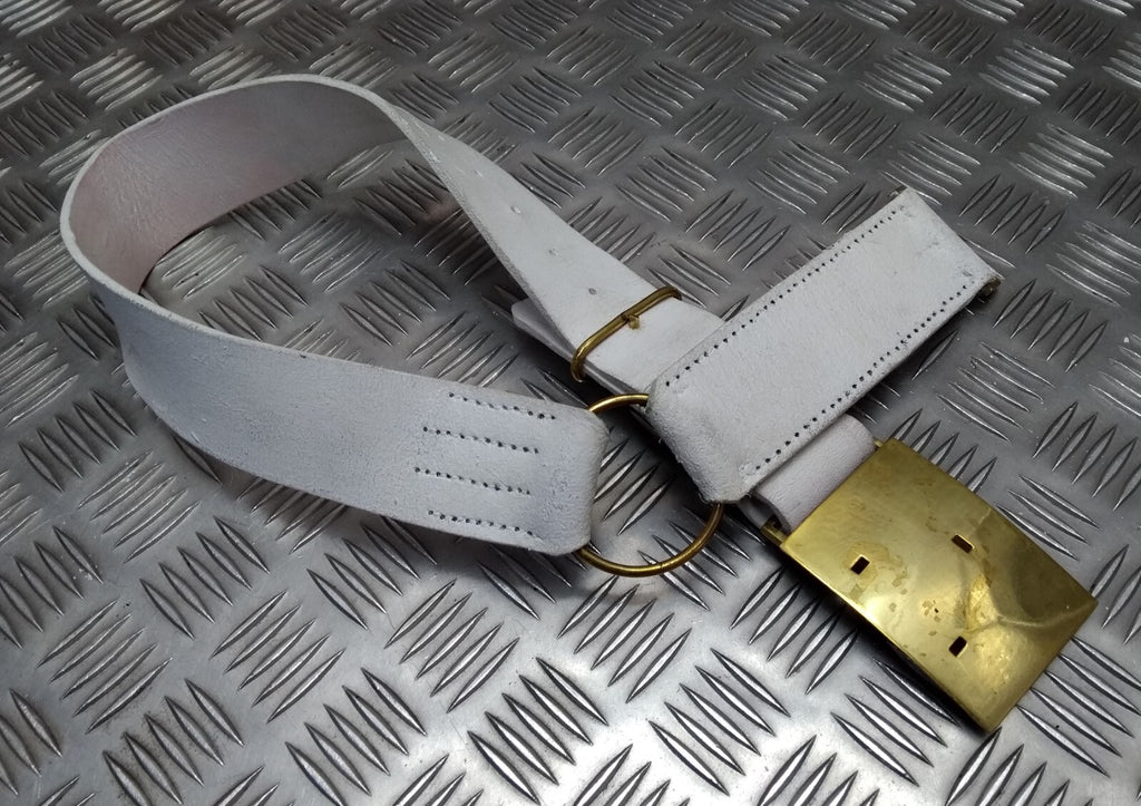 No11 HCav Belt Buff Leather With Brass Buckle No British Issue