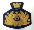 Issue Eagle And Laurel Leaves Insignia Gold Wire Braided Badge
