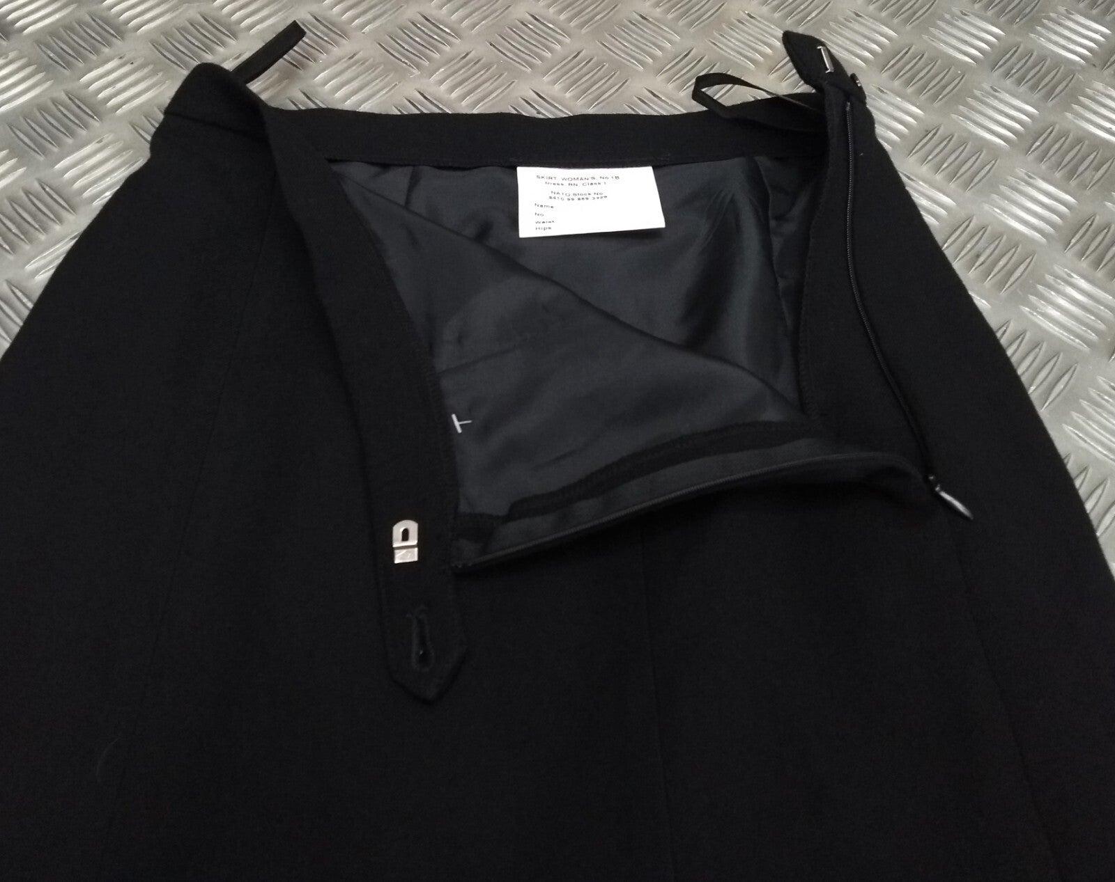 WRNS RN Skirt No1B & CL1 Class 1 British Royal Navy Dress Size 80cm Short