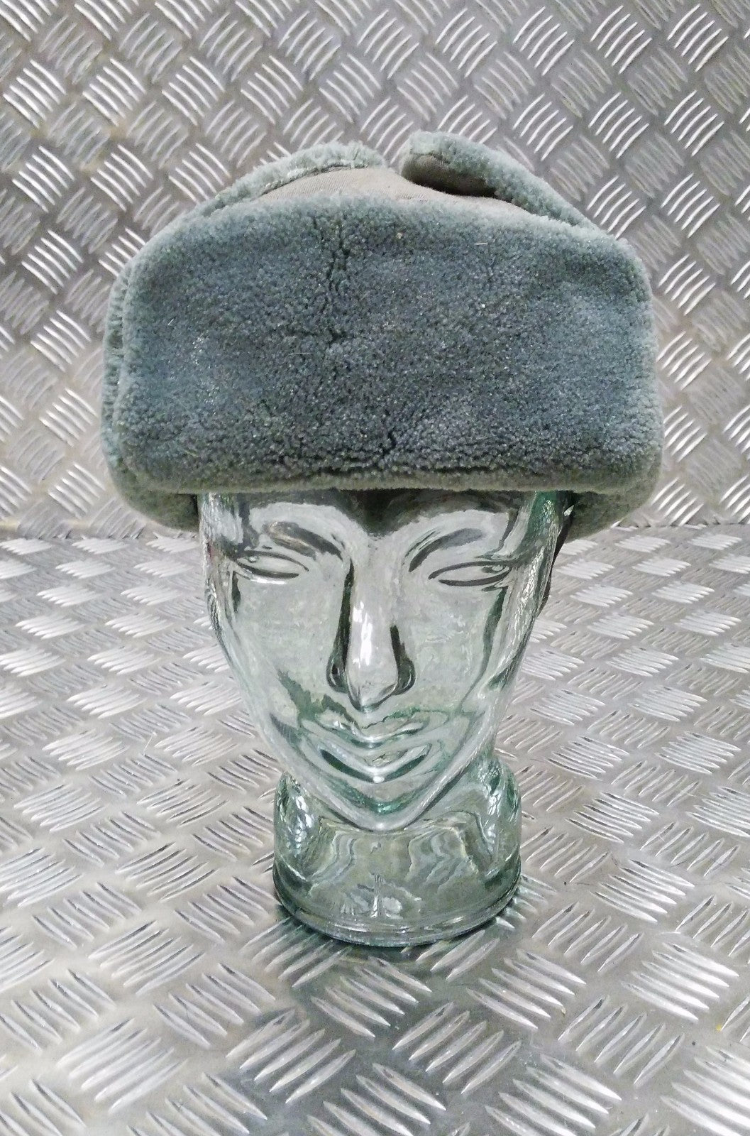 German Army NVA Grey Cossack / Ushanka Trapper Hat - All Sizes - NEW