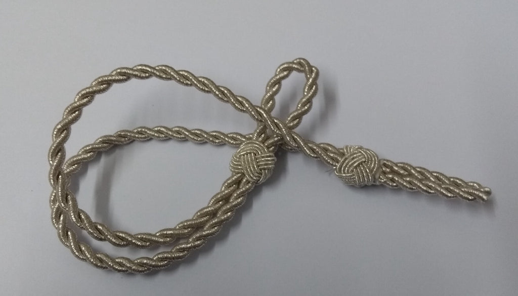Hat Cord Silver Twisted Issue Ceremonial Officer's Dress Cap Made in UK