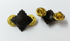 Bronze Star 5/8" Subdued Officer Rank Pips Bath Stars X2 GIM155