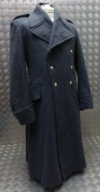 RAF Royal Air Force Greatcoat Airforce Blue Grey Colour Great Coat Woman's Size 154/80/60cm