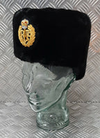 Busby Headdress RAF Royal Air Force with Gold Braided Badge 56cm