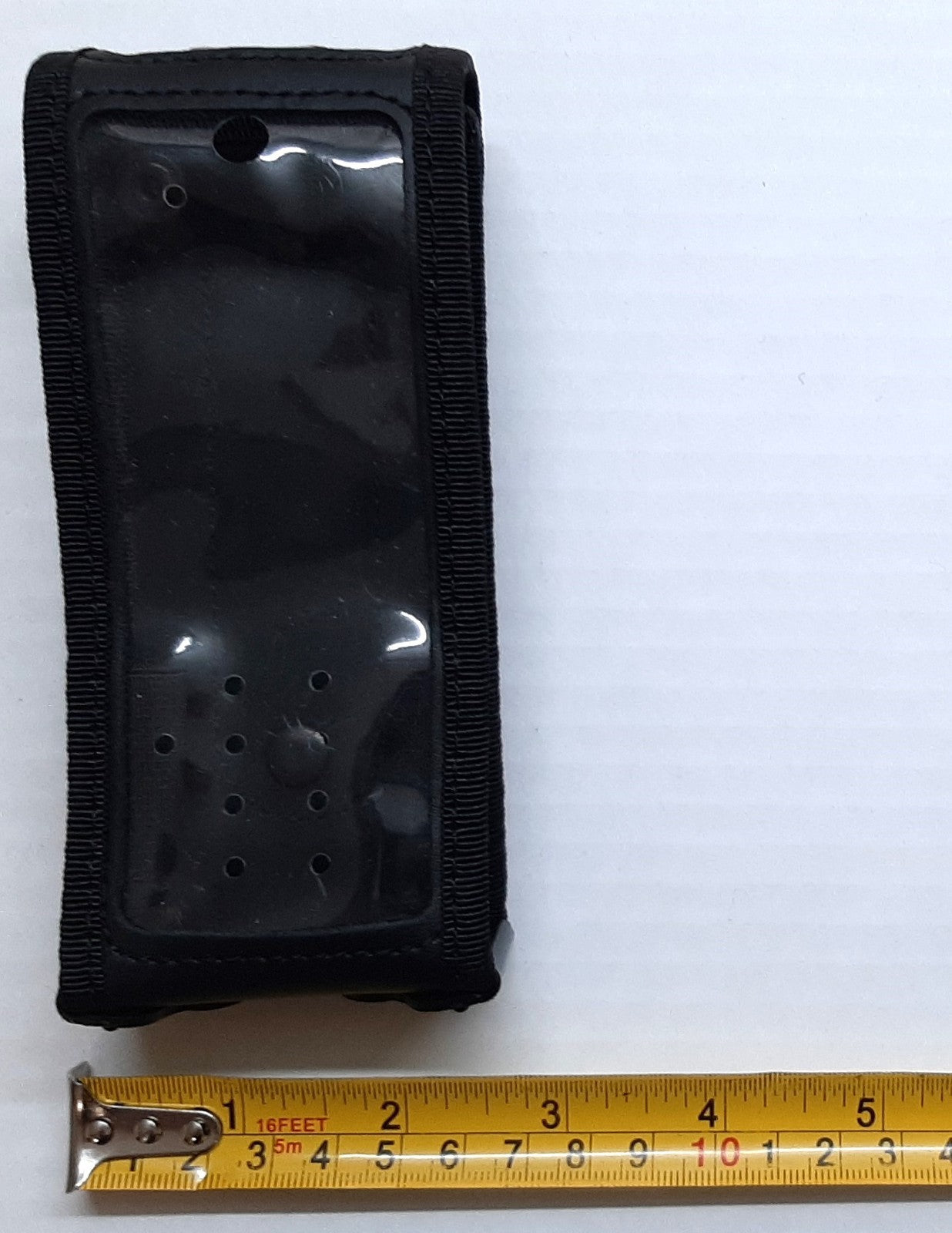Belt Clip Radio Holder Leather Case Communications Device Carrier UK Forces