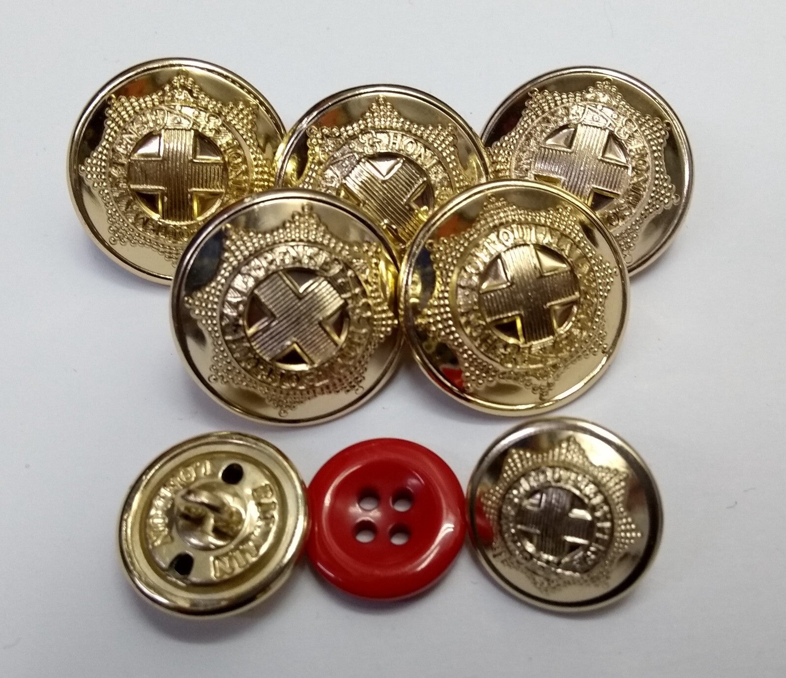 Coldstream Guards Red Tunic 30 Button Set Complete Genuine British Army Issue