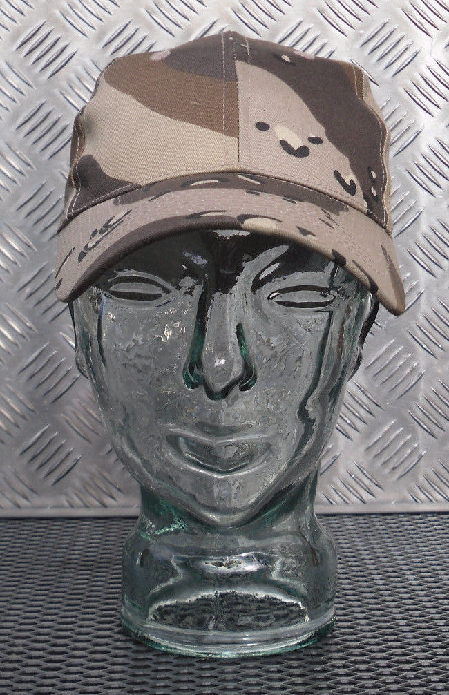 100% Cotton American Desert Storm Choc Chip Tri Baseball Hat / Cap - BRAND NEW