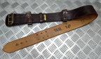 Vintage Sam Browne Belt Old Pattern British Made No Shoulder Strap