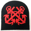 Genuine British Sea Cadets Petty Officer Embroidered Crossed Anchor Patch ASPS56