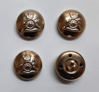 RA Dress Buttons 30L British Army Royal Artillery Cannon Insignia UBIQUE No1/2
