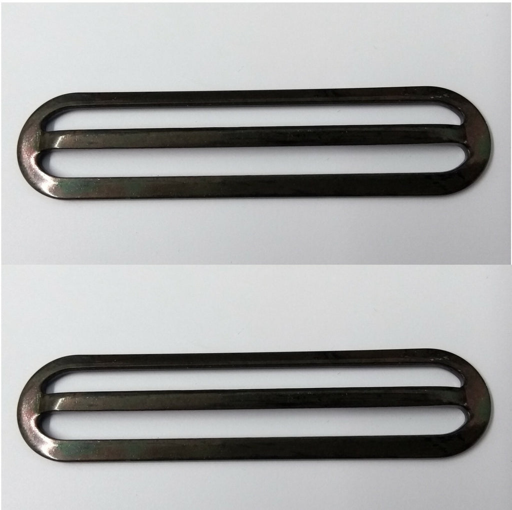 Metal Stable Parade Belt Slider Adjuster X2 STD79