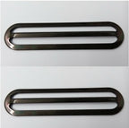 Metal Stable Parade Belt Slider Adjuster X2 STD79
