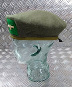 Wool Beret H&S & Small Eagle Badge Size 58cm NEW