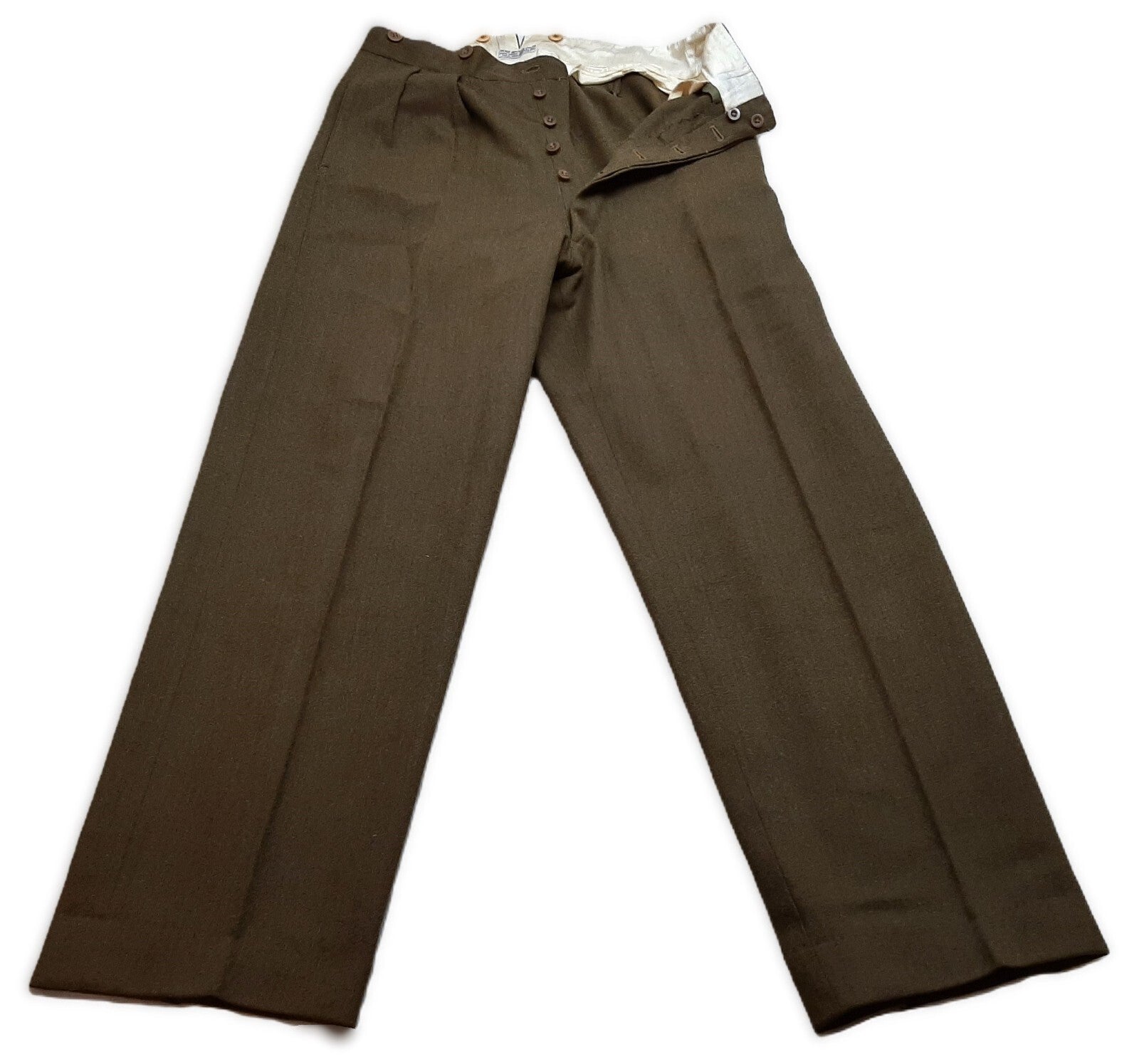 No2 Dress Trousers British Army Style Old Pattern Officers Uniform Dress W34"