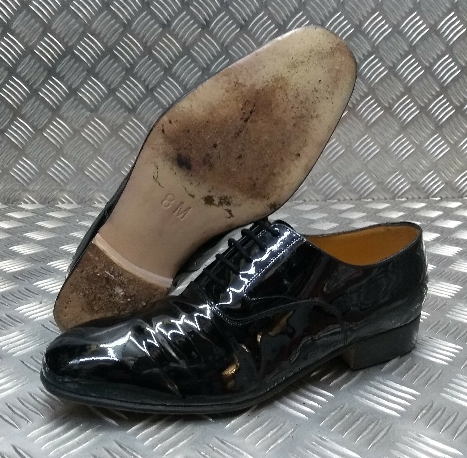 Patent Leather Shoes British Service Dress All Sizes