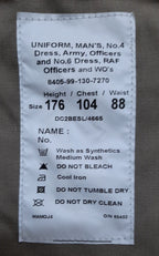Jacket British Army RAF Royal Air Force No4 No6 Dress OFC Size 176/104/88cm