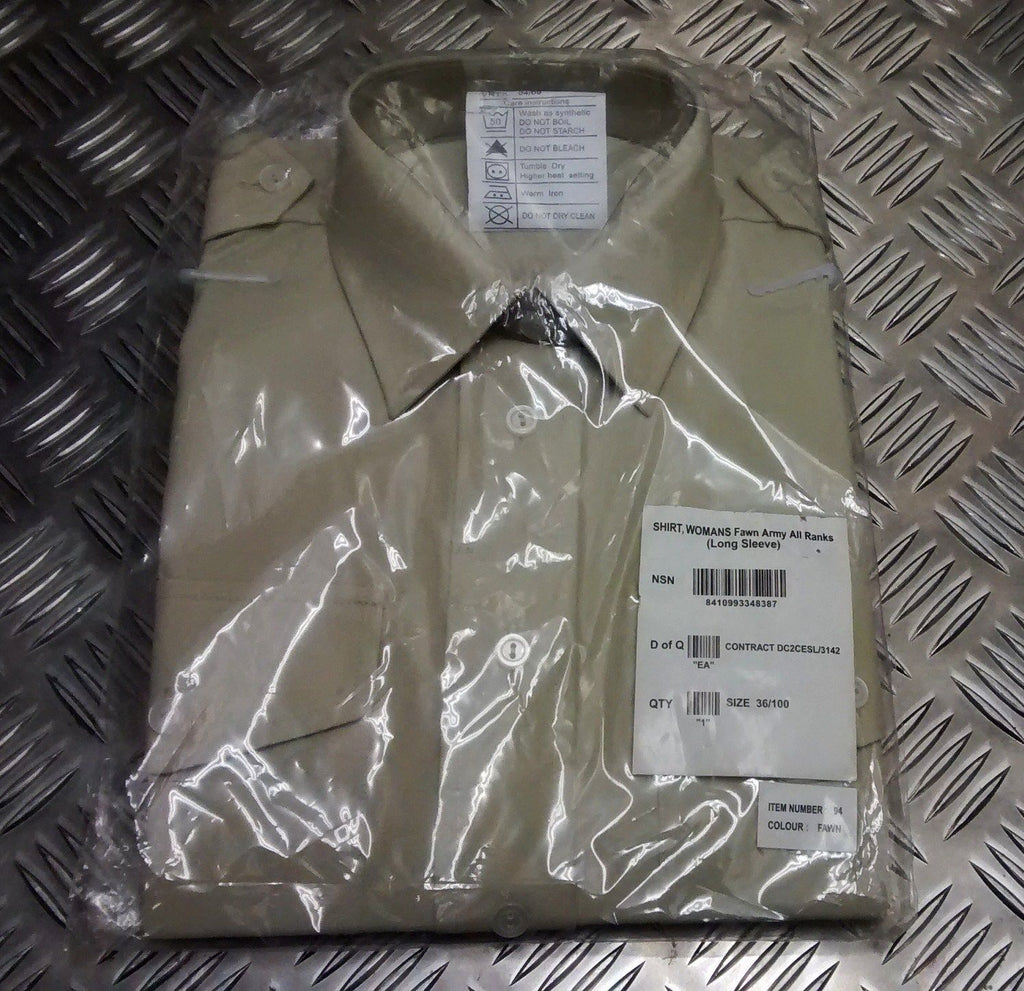 FAD Shirt or Blouse Woman's No2 Female Dress FAWN Long & Short Sleeve NEW