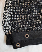 Cargo Net British Tri Service Heavy Duty Black / Stealth Cut Netting