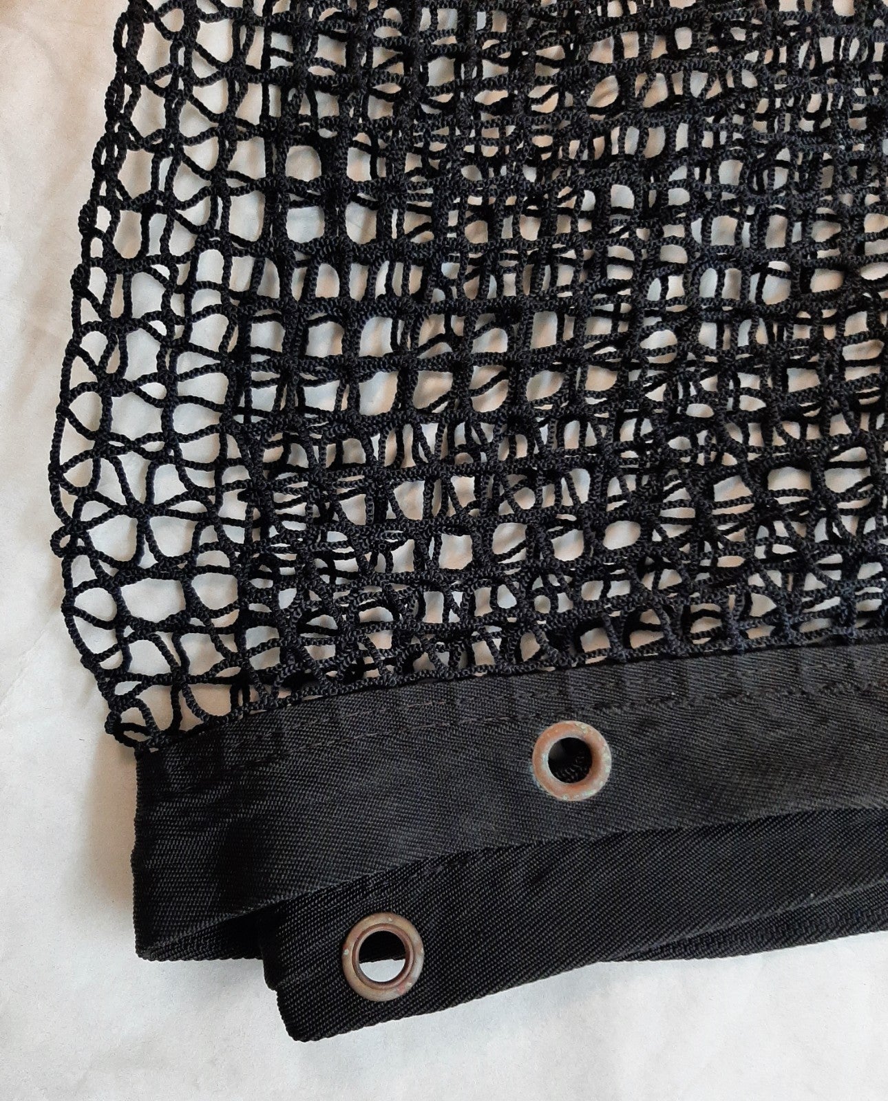 Cargo Net British Tri Service Heavy Duty Black / Stealth Cut Netting