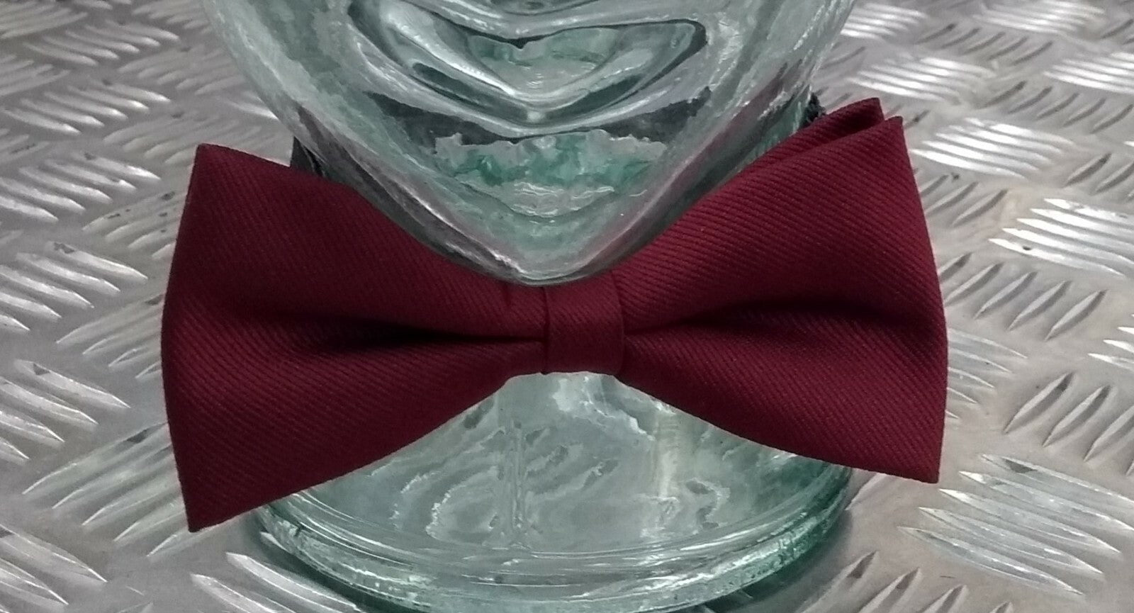 Genuine British Made Crimson Bow Tie Evening Mess Dress Dickie NEW
