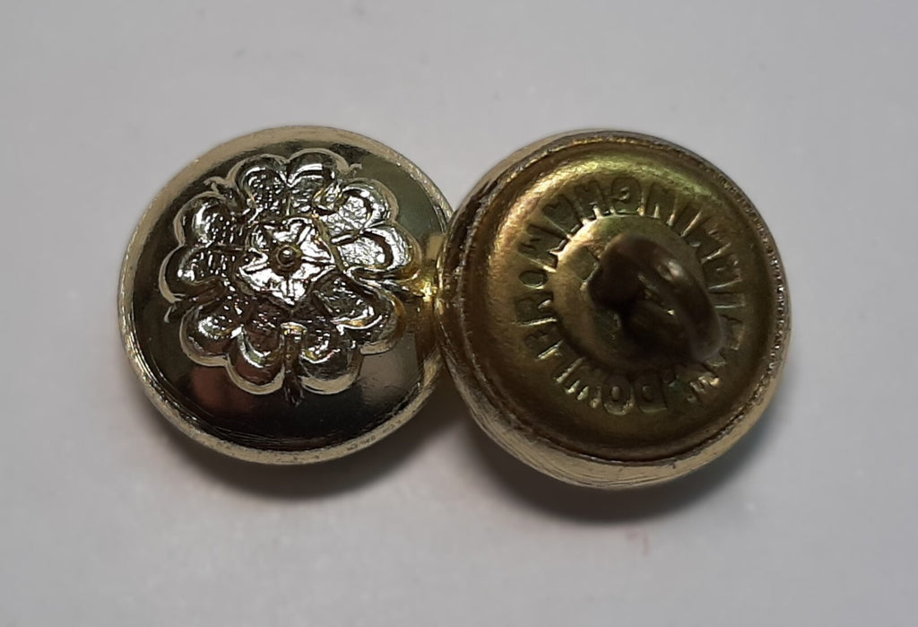QLR Buttons British Queen's Lancashire Dress Small