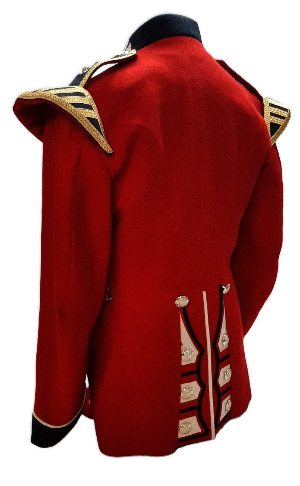 British Army Scots Red Tunic Scarlet Jacket With Shoulder Wings 41"