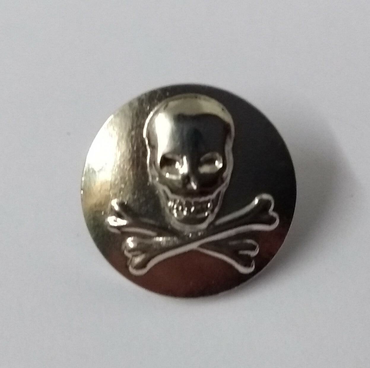 Skull & Crossbones Flat Rig Back Blazer Buttons London Button & Badge Company
