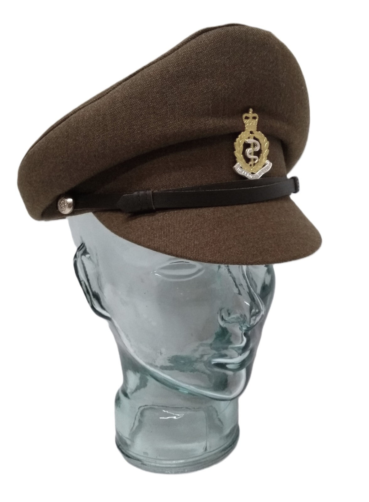 RAMC No2 Hat British Army Female Officer Cap Complete Insignia Goldings 60cm