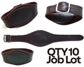 Brown Wrist Straps Leather x10 Job Lot- NEW