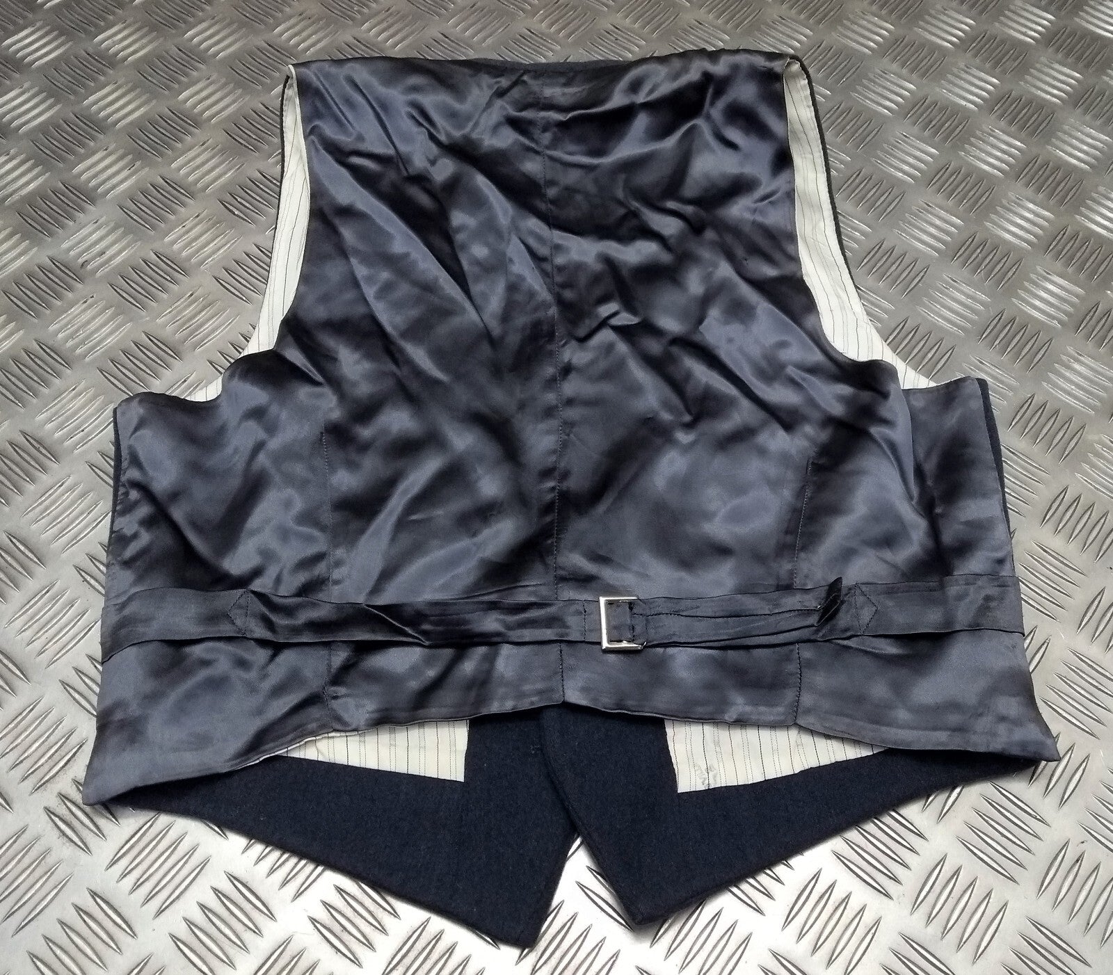 RAF Royal Air Force Vintage Mess Dress Waistcoat Airforce Blue Grey Colour with Marks
