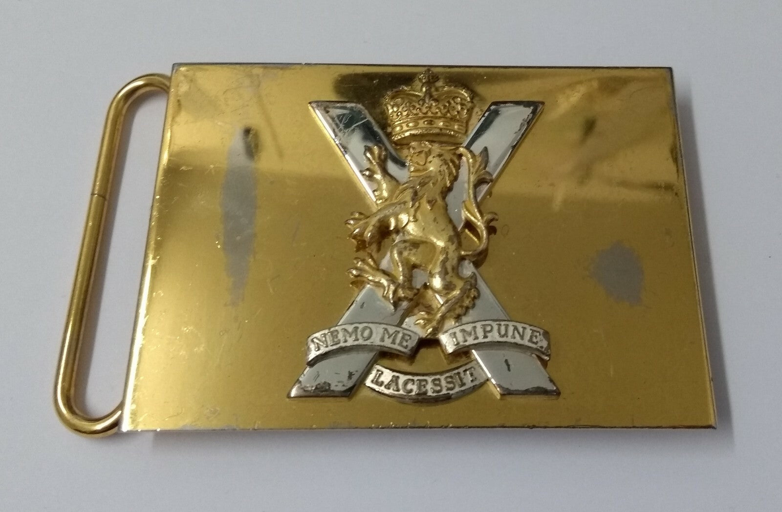RRS Buckle Large Parade Courlene Belt Buckle