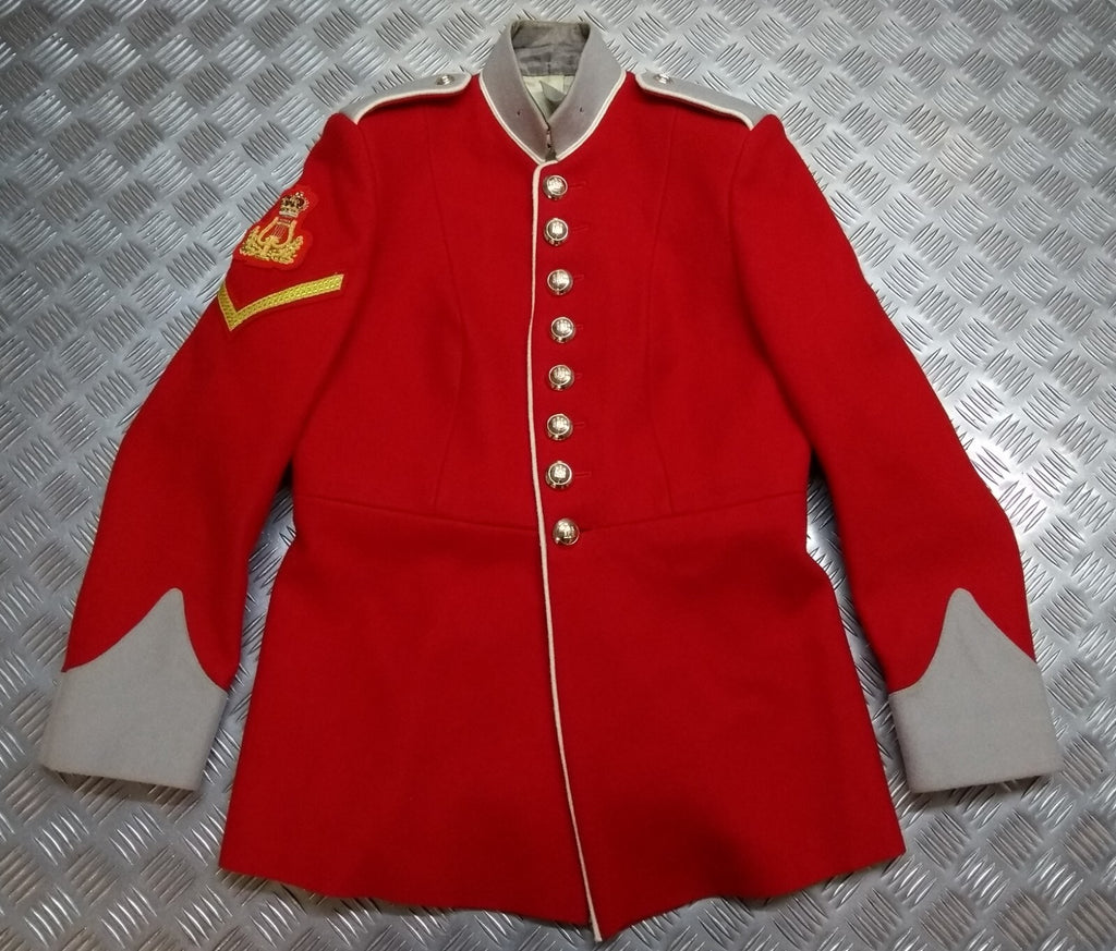 British Army Red Tunic Royal Gibraltar Female Ceremonial Style Bands Jacket