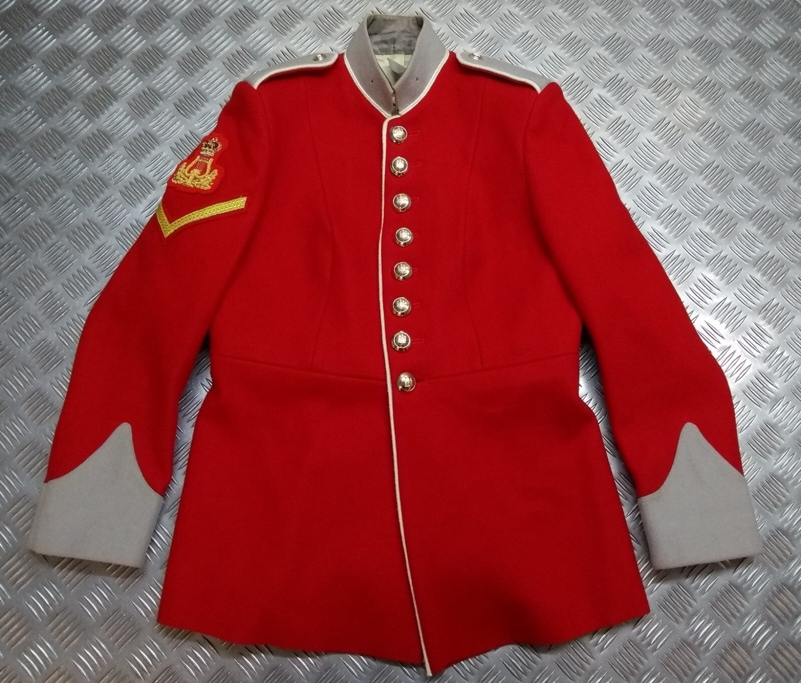 British Army Red Tunic Royal Gibraltar Female Ceremonial Style Bands Jacket