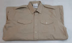 RE FAD SHIRT No2 With 3 Bar Chevron Patch and Various Skill Badges Collar 42cm