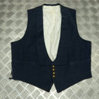 RAF Royal Air Force Vintage Mess Dress Waistcoat Airforce Blue Grey Colour with Marks