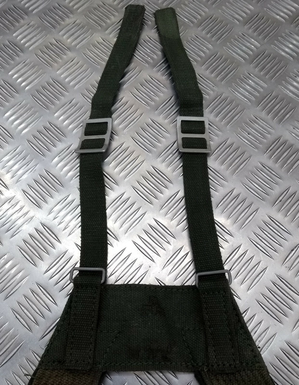Vintage Green Web Yoke / Suspender / Brace Harness HDRG1