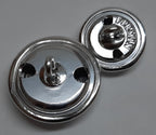 The Royal Yeomanry No2 Ring Back Silver Button Set British Army Insignia OFC