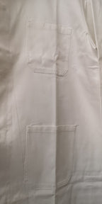 White Coat Overall General Purpose Unisex Genuine British Issue Size Large