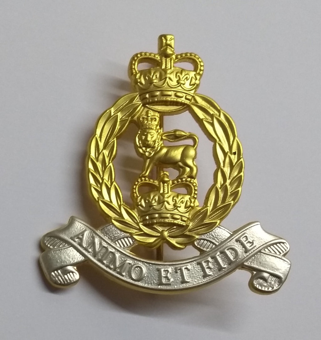AGC Hat Badge British Army SPS Service Dress Queens Crown NEW