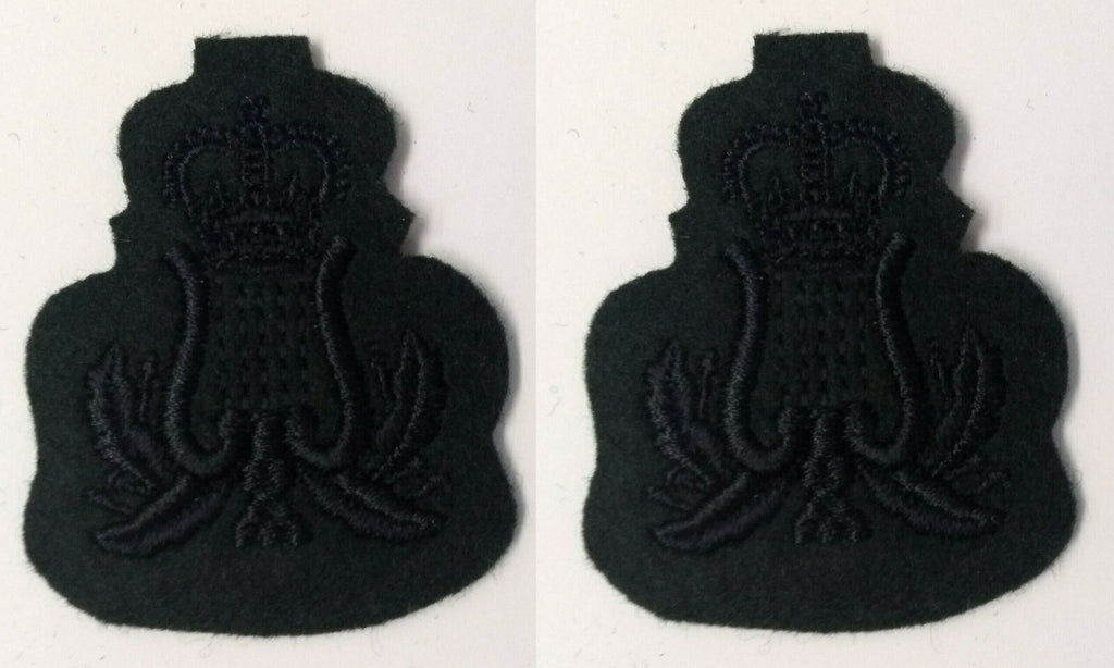 Genuine British Army Issue Subdued Bandsman Musicians Patches X2 ASPS135A