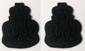 Genuine British Army Issue Subdued Bandsman Musicians Patches X2 ASPS135A