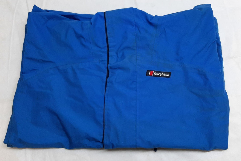 Vintage Berghaus Lightning Jacket Light Blue GTX Anorak Ex-British Forces Med