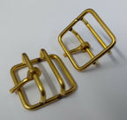 Genuine British Issue Twin Bar 1" Buckles for Leather Straps x 2 NEW