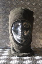 Army Green. One (1) Hole Balaclava / Beanie Hat - Very Warm - Brand New