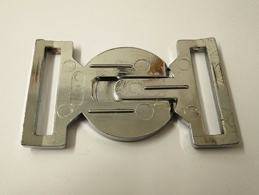 Chrome Locket Buckle Genuine Spec Security Unknown Insignia MFB3X
