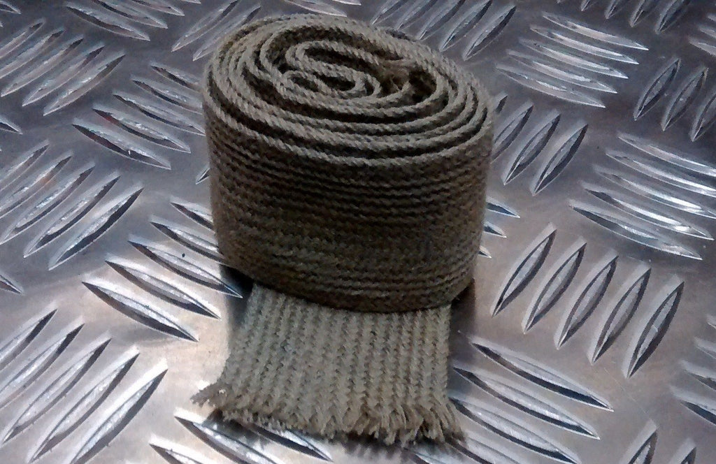 FAD TIE No2 Dress Wool Worsted Necktie Stone Fawn Colour