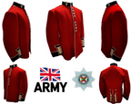 British Army Irish Tunic Royal FG Red Jacket Chest Size 44"