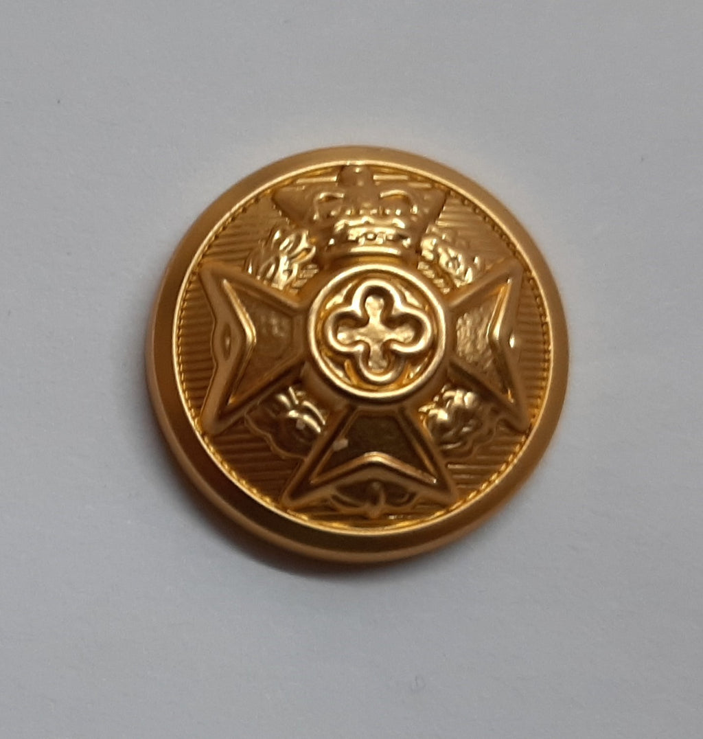 Royal Army Chaplains' Department No2 Ring Back Button Set British Army Insignia